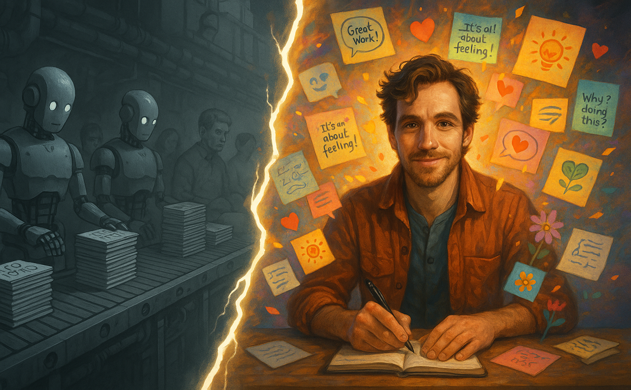 Writing blogs, as a humaan or automated