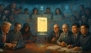 A network of people collectively forming the truth