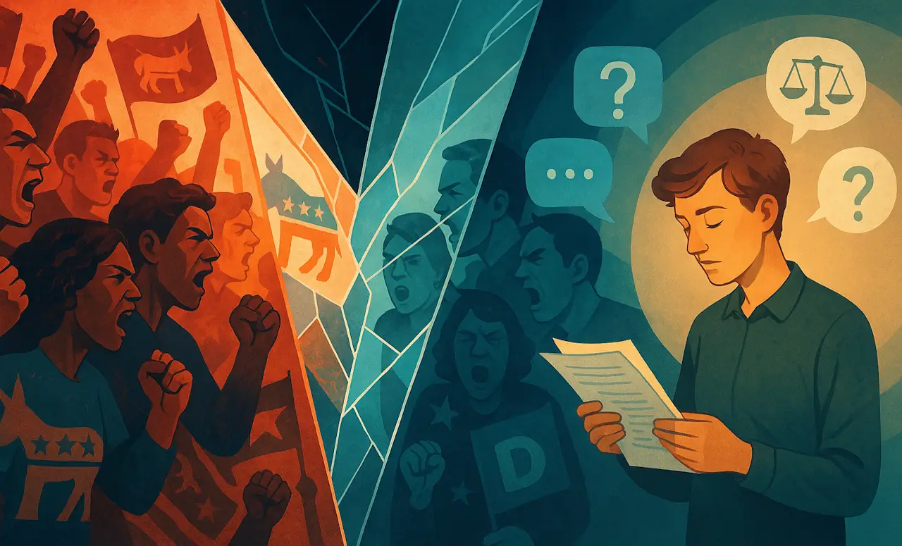 Polarization in Politics vs Individual Reflection